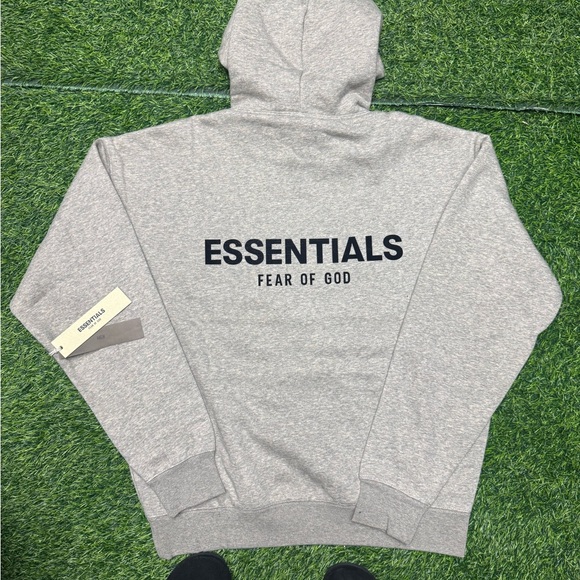 ✨Fear of God Essentials SS22  Dark Oatmeal Hoodie✨ - Picture 2 of 5
